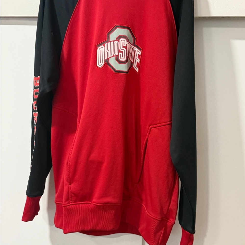 Champion Red and Black Ohio State Sweatshirt
